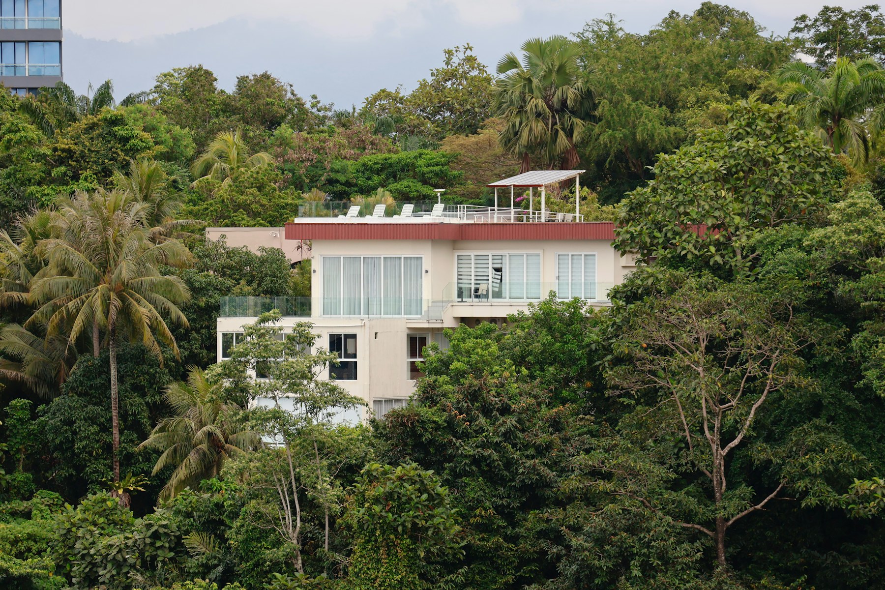 A landscaped Phuket residence near a resort community